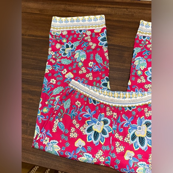 Anthropologie-Maeve Printed Pull-On Pants - Picture 6 of 11